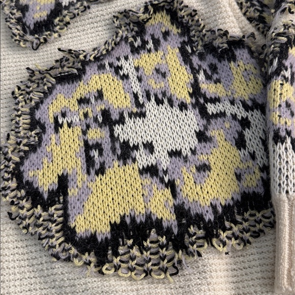 3.1 Phillip Lim Multicolor Wool Abstract knitted jumper
Sweater Sz small S - Picture 6 of 8